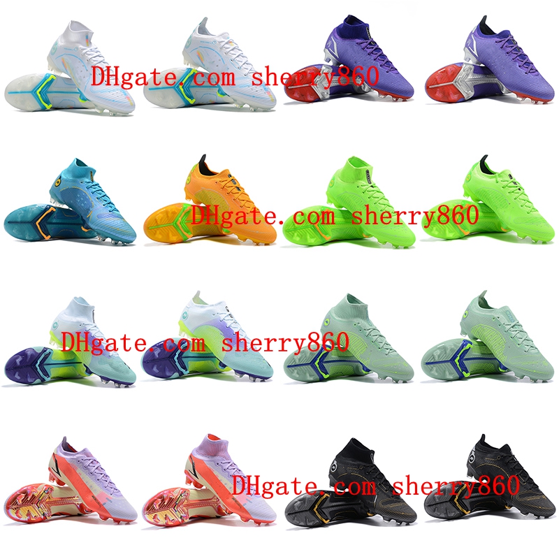 

2022 Soccer Shoes Superfly 8 Elite FG Cleats Mens High Tops Football Boots Neymar Cristiano Ronaldo CR7, As picture 7