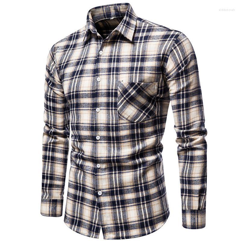 

Men' Casual Shirts Adult Romper Men Men' Plaid Long Sleeve Loose Lapel Cardigan Pocket Athletic T Cotton Spandex TopMen' Eldd22, Black