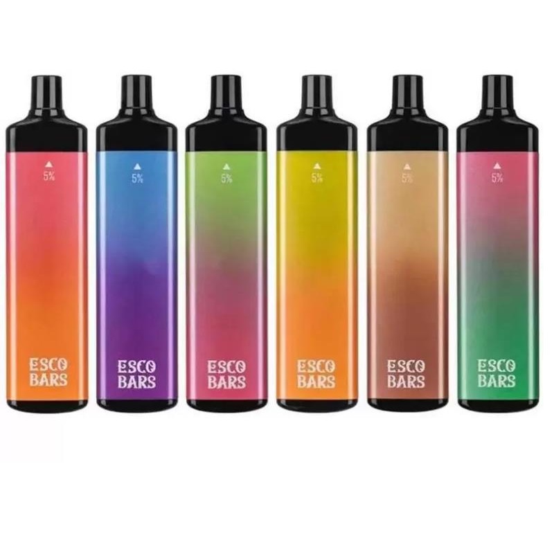 

Esco Bar Mesh Disposable E Cigarette 5000 Puffs Pod Device 900mAh Batterys 14ml Prefilled Cartridge Vape Pen Stick