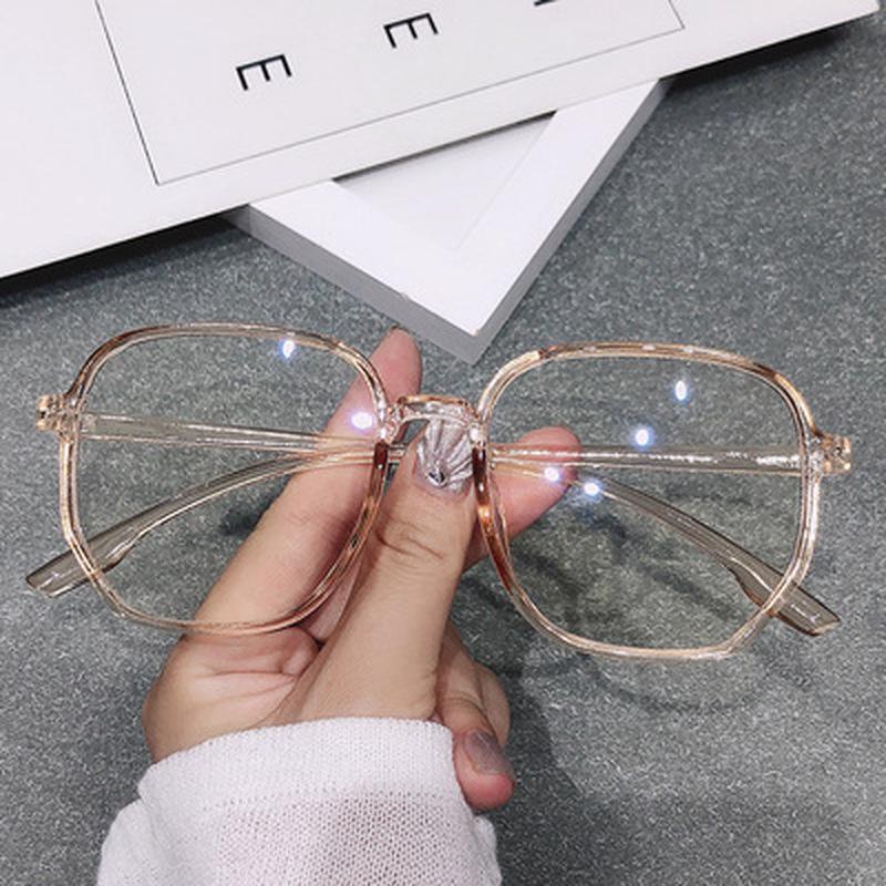 

Sunglasses 1Pcs Trends Office Anti Blue Light Oversized Glasses Computer Women Blocking Gaming Big Size Men Eyeglasses Frame 2022