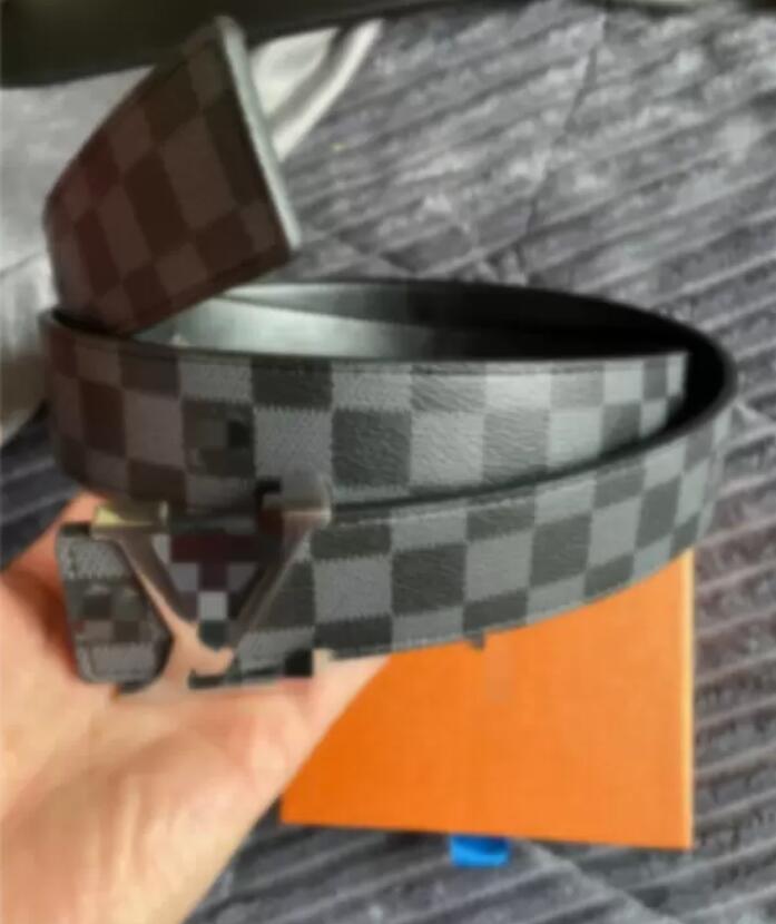 

20 Styles Fashion buckle 2022 genuine leather belt Width 3.8cm Highly Quality with Box designer women mens belts 958 Louìs Vuìtton belt, High quality+with box