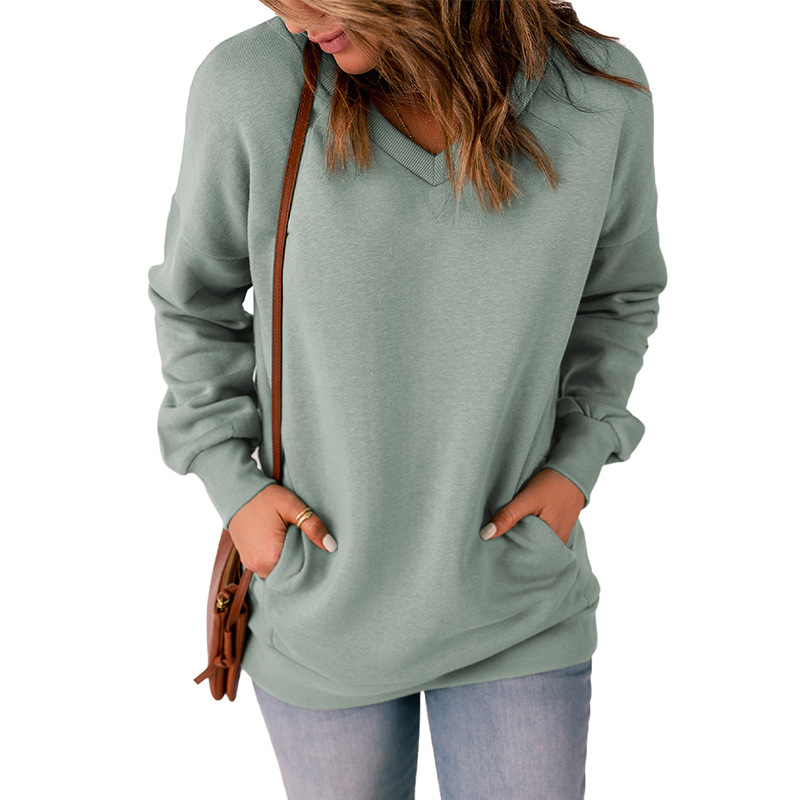

Fashion Hoodie Women Pullovers Sweatshirt Jumpers Long Sleeve Hoodies Casual Woman Sweatshirts Clothes S-2XL, Gray