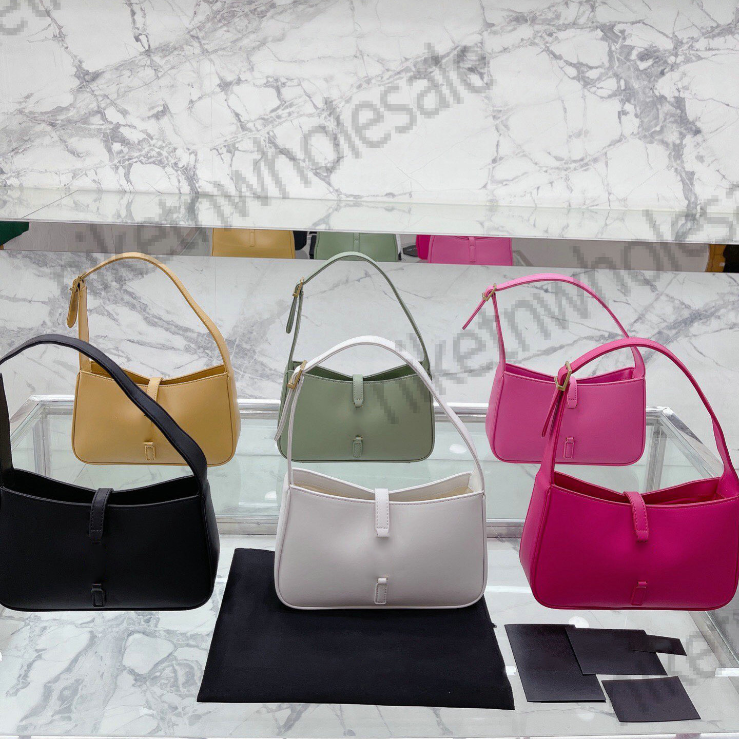 

high quality clamshell messenger wholesale luxury handbag shoulder bag brand LOULOU Y-shaped designer seam leather ladies metal Chain 24x15cm, ##