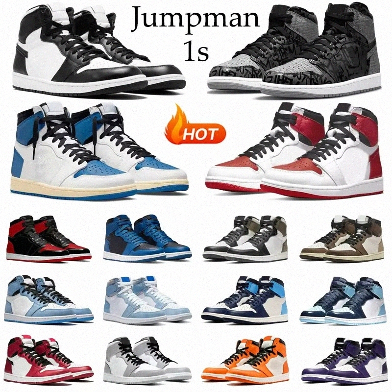

Basketball Shoes Jumpman Dark Mocha Chicago Mens Trainer Sport Sneakers jorden 1 jorden1 jordens 23b9#, 28