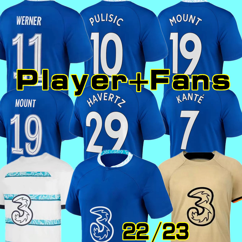 

CFC Soccer Jerseys 22 23 STERLING MOUNT The Blues Football Shirts HAVERTZ PULISIC Jersey Men Kids Kit KANTE WERNER JORGINHO CHILWELL ZIYECH KOVACIC Shirt Uniforms, 14