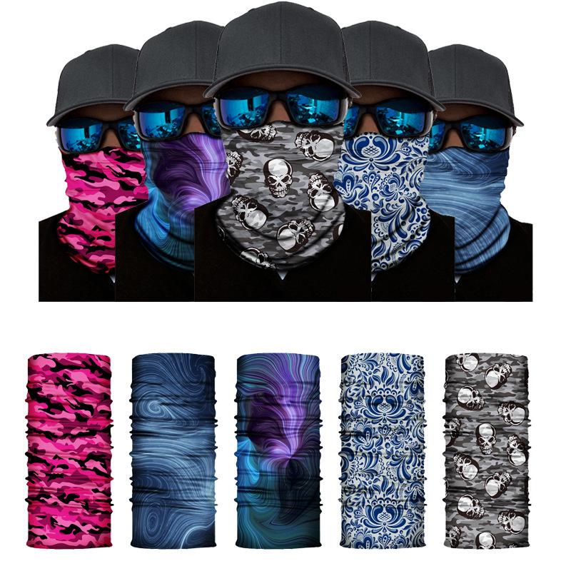 

Bandanas Cycling Windproof Turban Tube Scarf Outdoor Anti UV Seamless Magic Neck Gaiter Fashion Climbing Hiking Bandana Headwear