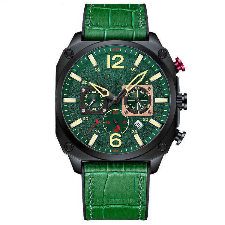 

huiya06 iced watch mensiced watches men Grade Marine Dial Automatic Galaxy Sea Wolf Steel Watch