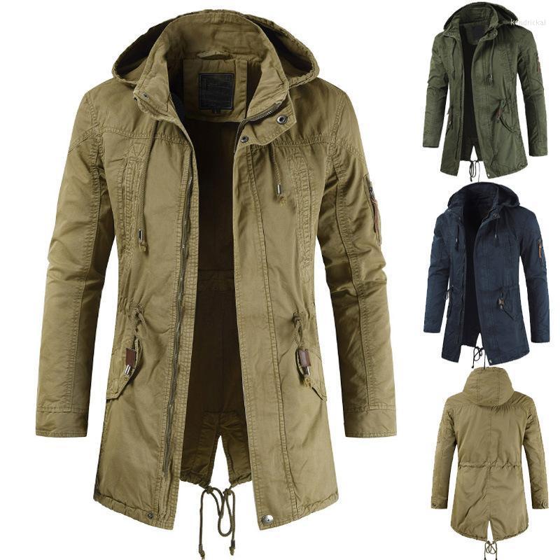 

Men's Trench Coats Men Slim Jacket 2022 Autumn Winter Hooded Turtleneck Zipper Coat Wish Casual Long Sleeve Solid Belt Top OutwearMen's Kend, Blue