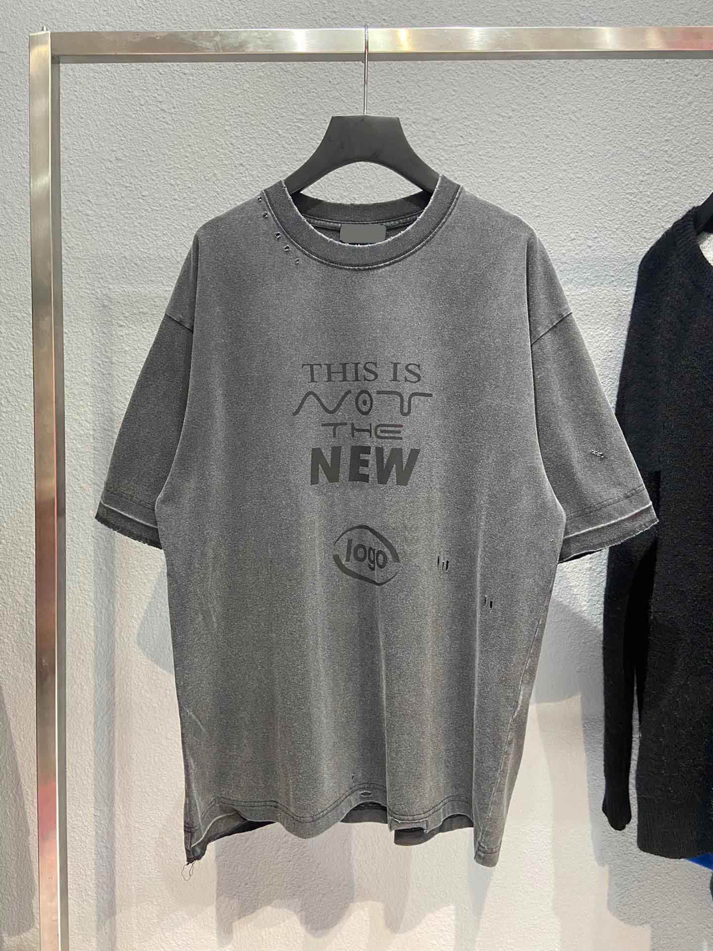

Men's Plus Tees & Polos Round neck embroidered and printed polar style summer wear with street pure cotton 22rf