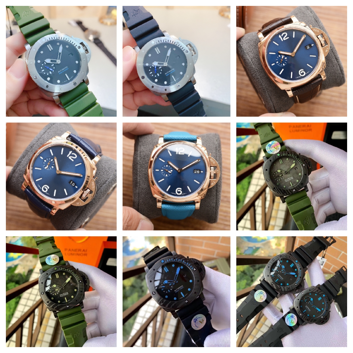 V7 Montre de luxe hommes Montres 42mm 2555 mouvement mécanique automatique BMG-TECH cas montre de luxe Montres-bracelets Super-LumiNova