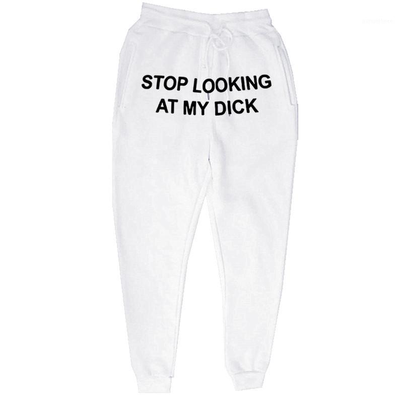 

Sweat Pants Men Women Joggers Stop Looking At My Dick Sweatpants Hip Hop Print High Waist Trousers Streetwear Hippie Men, Photo color 13