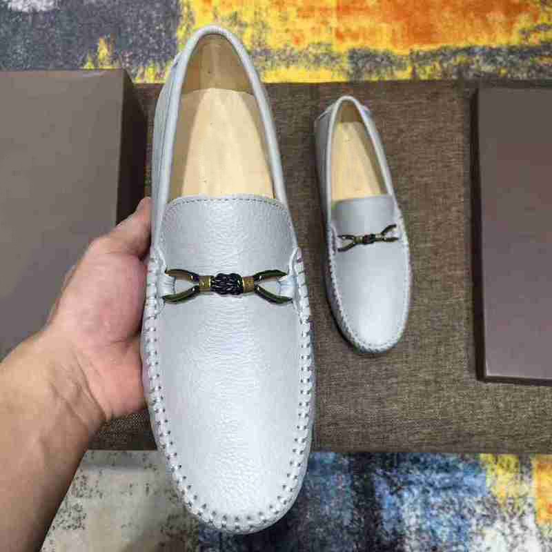 

Designer-Original Box!!!Fashion Mens Loafers Leather Shoes Dress Wedding Casual Walk Shoes Paris Office Drive Made in Italy Shoes Size38-44, With brand logo