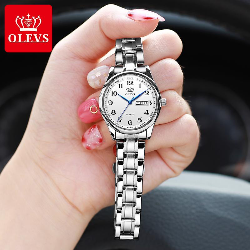 

Wristwatches Quartz Watch Women Fashion Ladies Watches Wrist Waterproof Stainless Steel Luxury Montre Femme 5567Wristwatches, Gold