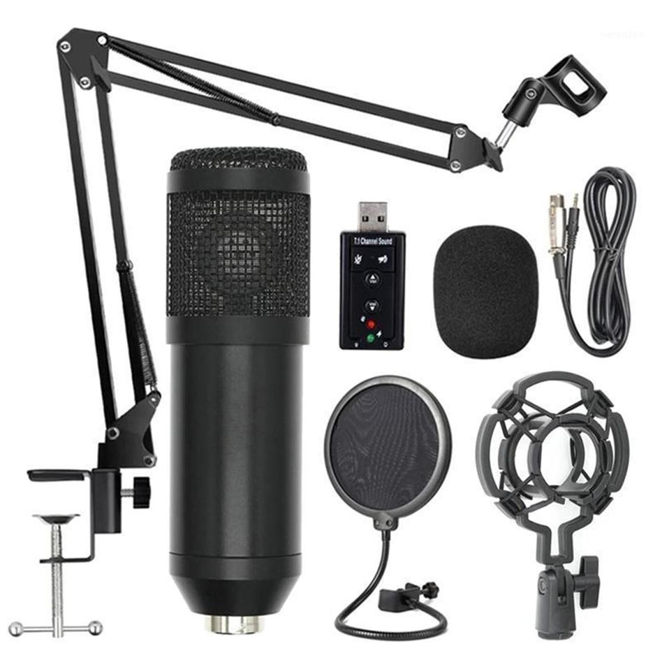 

Microphones BM800 Professional Suspension Microphone Kit Studio Live Stream Broadcasting Recording Condenser Set Micphone Speaker1314k