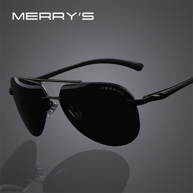 

MERRYS Brand Men 100% Polarized Aluminum Alloy Frame Sunglasses Fashion Mens Driving Sunglasses S8281 220616