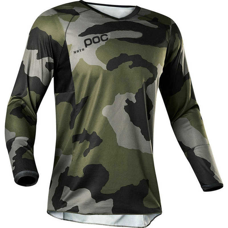 

2022 New Outdoor Cycling Clothing Tops t Shirts Motocross Moto Poc Mtb Downhill Mx Mountain Dh Maillot Ciclismo Hombre Quick Dry Jersey Racing, Jersey2
