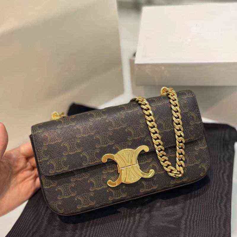 RMS1 Yierkang Lisa's same high texture Arc de Triomphe armpit chain bag women's 2022 spring and summer new fashion