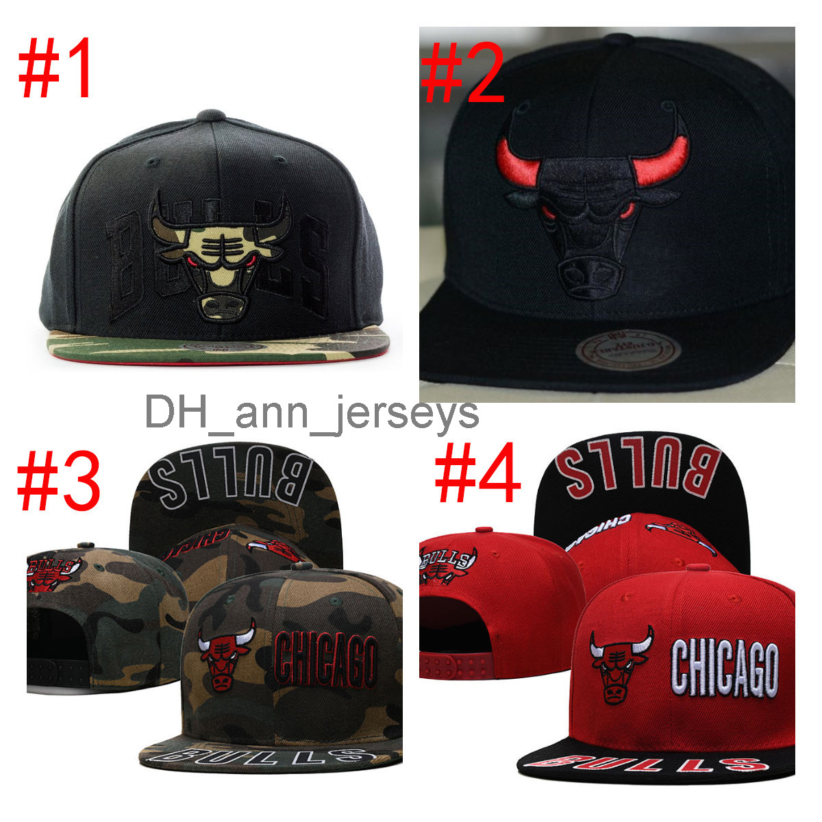 

2022 New Chicago Women Men Basketball Cap''Bull''Nba''Snapbacks Adjustable Baseball Flat Visor Hip Hop Hat Outdoor Sports Visors 01, Picture 1