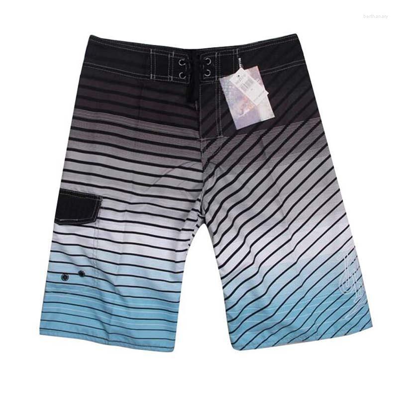 

Men's Shorts Boardshorts Summer Swimwear Beach Surfwear Quick Dry Printing Swimming Trunks Bert22, Black