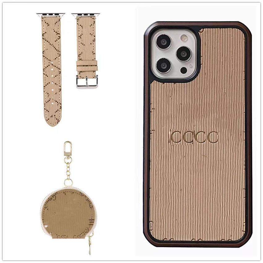 

Leather Designer Phone Cases For iPhone 14 13 Pro Max 12 Mini 11 Xs XR X Fashion Watchbands