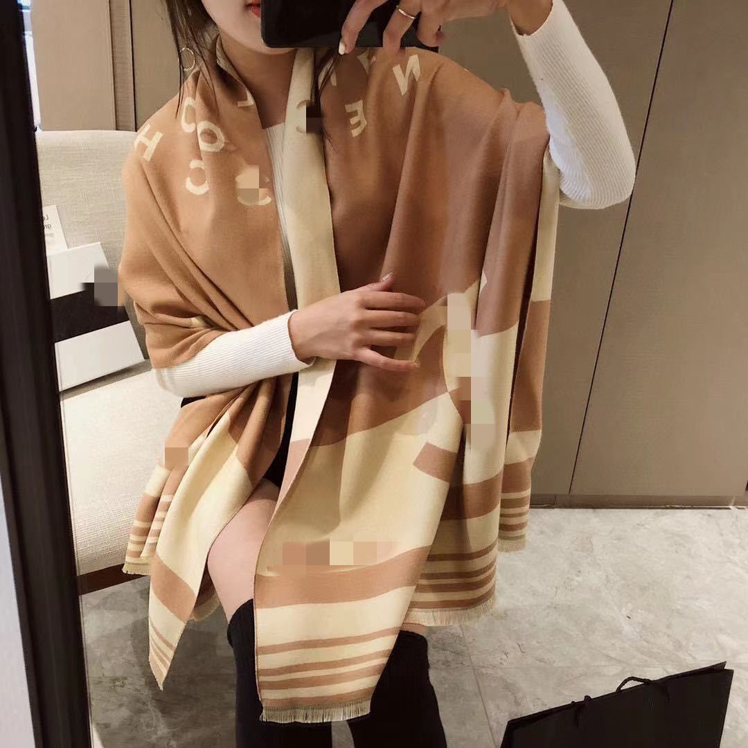 

Brand 2022 Wool Scarfs Winter Luxury 100% Cashmere Scarf fashion Men Women Designer Classic Letter pattern Pashmina shawl Scarves New Gift Fashion with box