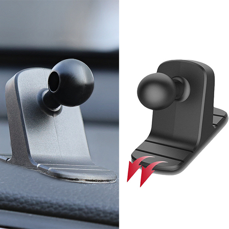 

17mm Ball Head Car Phone Holder Universal Dashboard Suction Base Mobile Magnet Stand Car Charger Gravity Mount Anti-skid Bracket