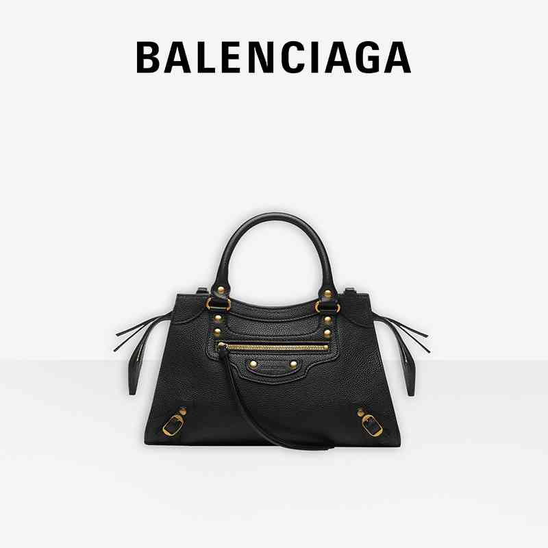 

Designer bags Baleciga's bag woman's handbag Neo Classic Women's Brand Embossed Cow Leather Small Handbag high level luxury bags single shoulder, Black