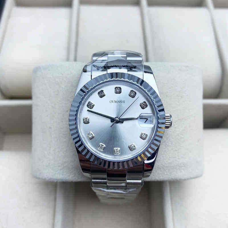 

uxury watch Date Gmt Miyota 8215 Movement 31mm Women Automatic Watch 316 Stainless Steel Sapphire Glass Girl Ladies Mechanical, Chocolate