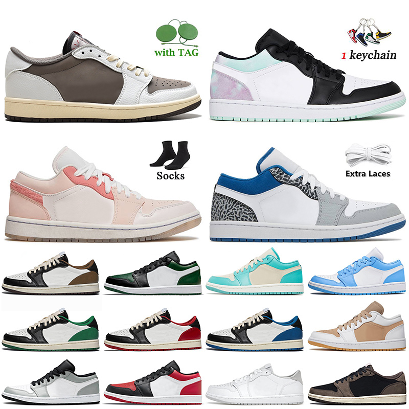 

Basketball Shoes 1s Lows 2022 Women Mens Reverse Mocha Tie Dye Mighty Pink True Blue Jumpman 1 Low Green Toe UNC Platform Sneakers Trainers Paris Neutral Grey Eur 36-46, A9 ts 36-46