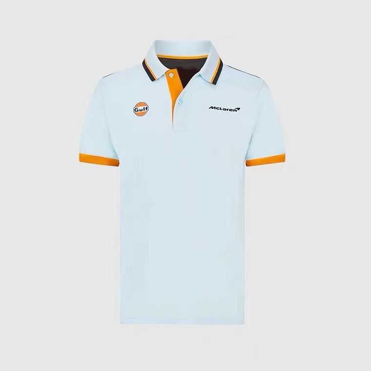 

2021 new McLaren blue polo shirt cross-country motorcycle suit F1 racing suit fast dry and breathable, Style 4