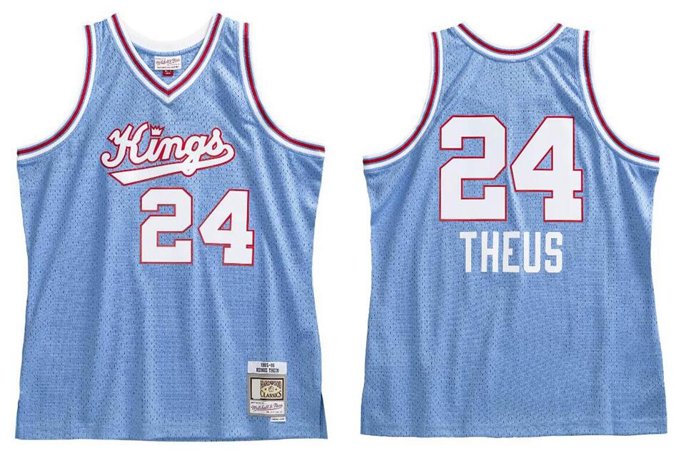 

Stitched Reggie Theus basketball Jersey S-6XL Mitchell & Ness 1985-86 Mesh Hardwoods Classics retro version Men Women Youth jerseys, Stitched jersey