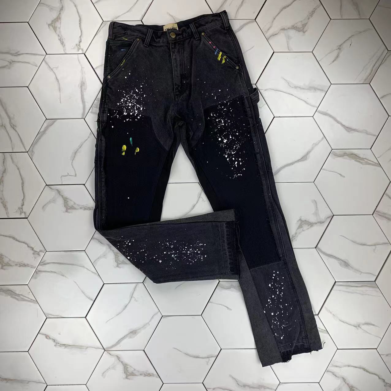 

PH542 High quality Mens jeans Distressed Motorcycle biker jean Rock Skinny Slim Ripped hole stripe Fashionable snake embroidery Denim pants, Customize