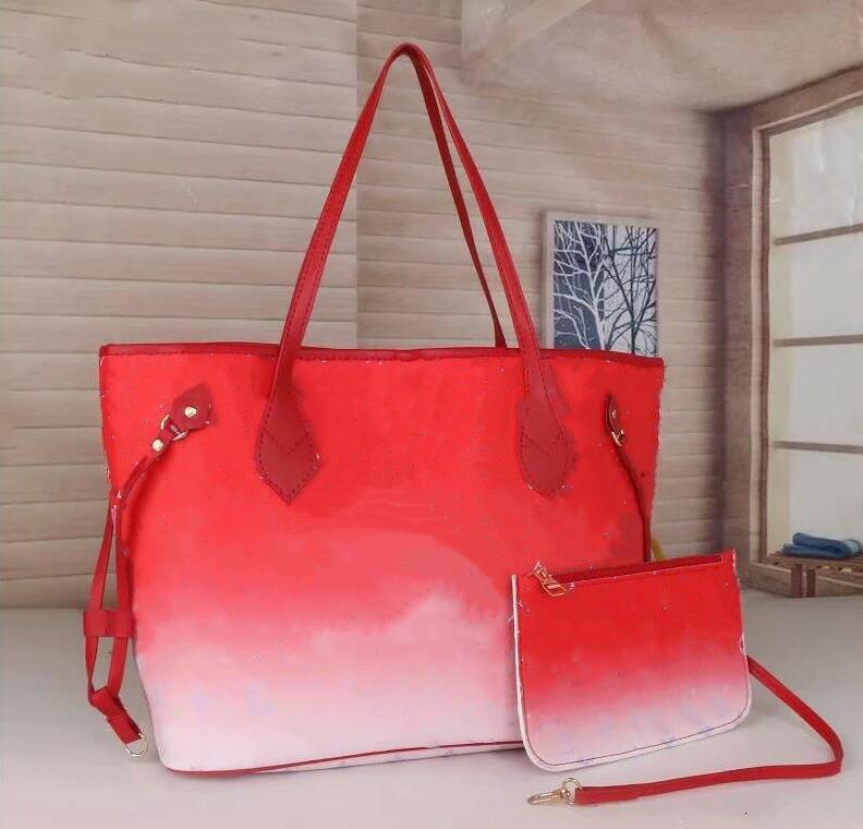 

2022 Classic Women's Handbag Designer Bag Shoulder bag Cross Body Shopping Tote Composite 2 piece set free silk scarf, 32