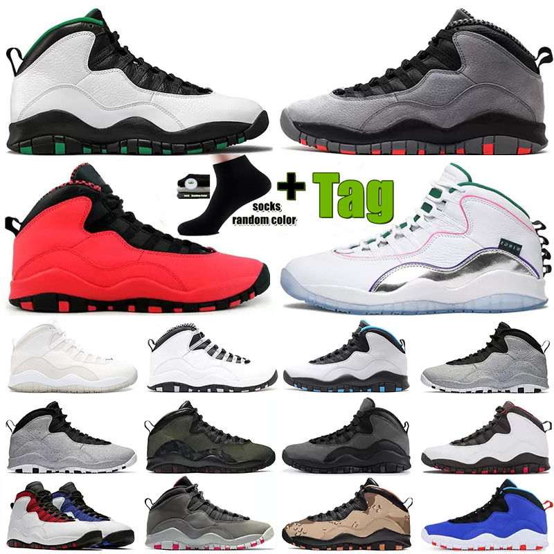 

Fashion OG Jumpman 10 10s Men Basketball Shoes Fusion Red Cool Grey seattle tinker cement Desert Camo Woodland Mens designer trainers Sneakers Sports shoe 7-13, I need look other product