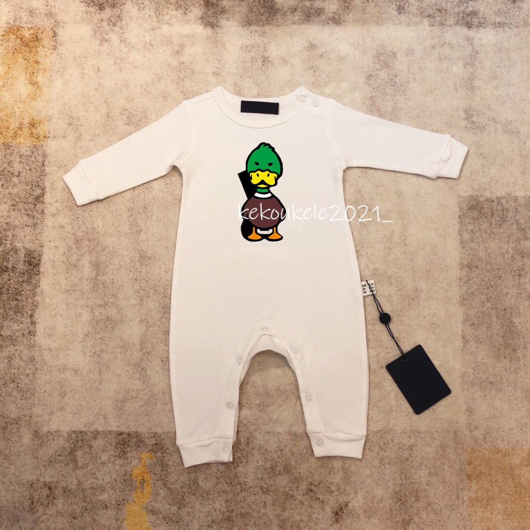 

France Paris Brand Baby Rompers Cotton Cartoon Jumpsuits Newborn Girl Boys Clothing 0-24M