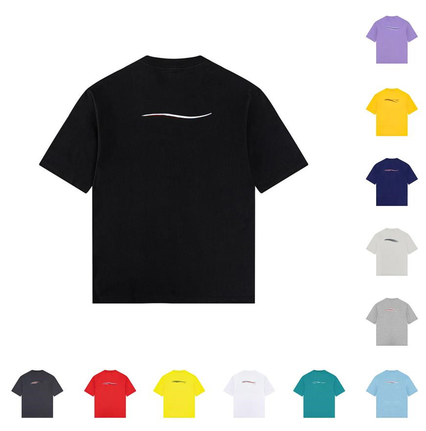 

balenciaga 20SS Mens Designer T Shirt Fashion shirts Paris Men Women Couples Casual T-Shirt Black White Stylist Asian Size, Customize
