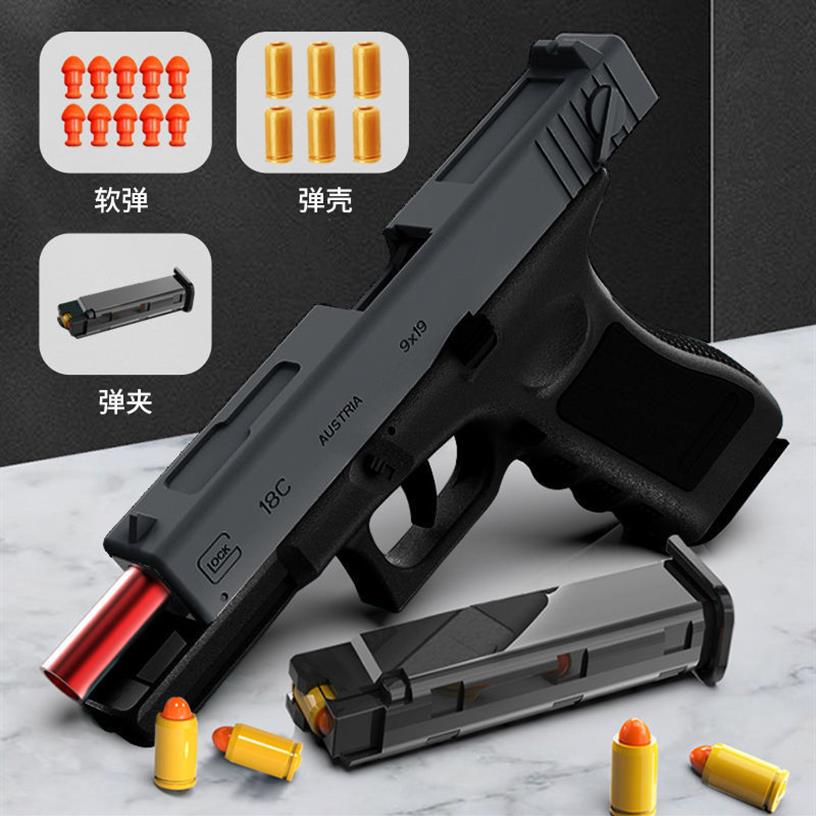 

P85 MK11 Desert Eagle USP Mauser Revolver Pistol Blasters Handgun Toy Gun Model Can Shoot Foam Darts Launcher For Adults Boys255c