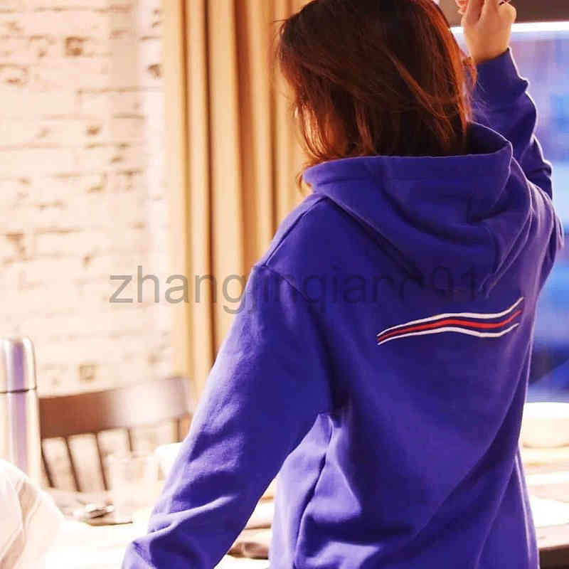Designer Balanciagas Hoodie Vintage Fashion Autumn Winter Style B Paris European American Pure Cotton Hooded Women's Men's Cola Printed