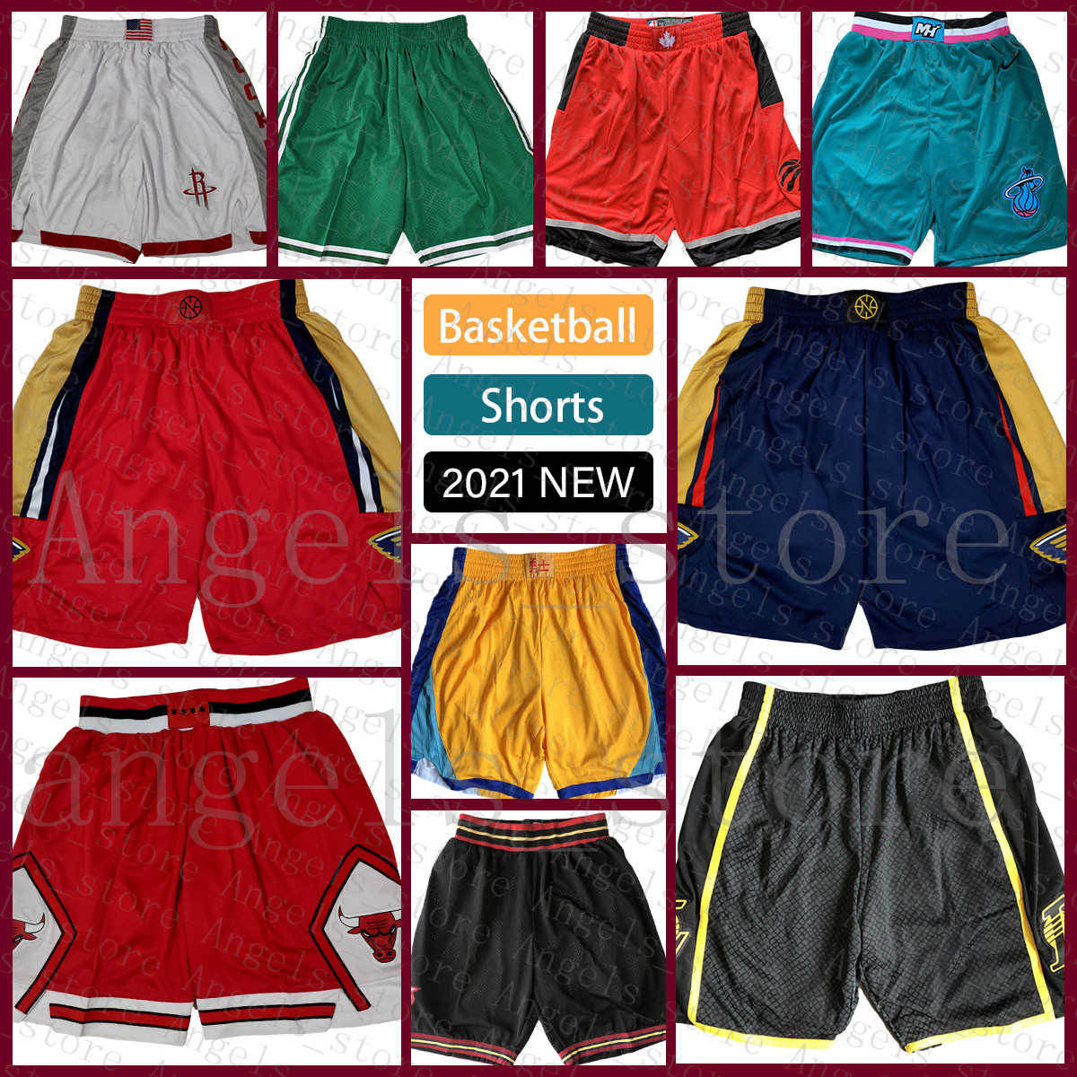

New''Orleans''Pelicans''Men Basketball Shorts 2022 New 26