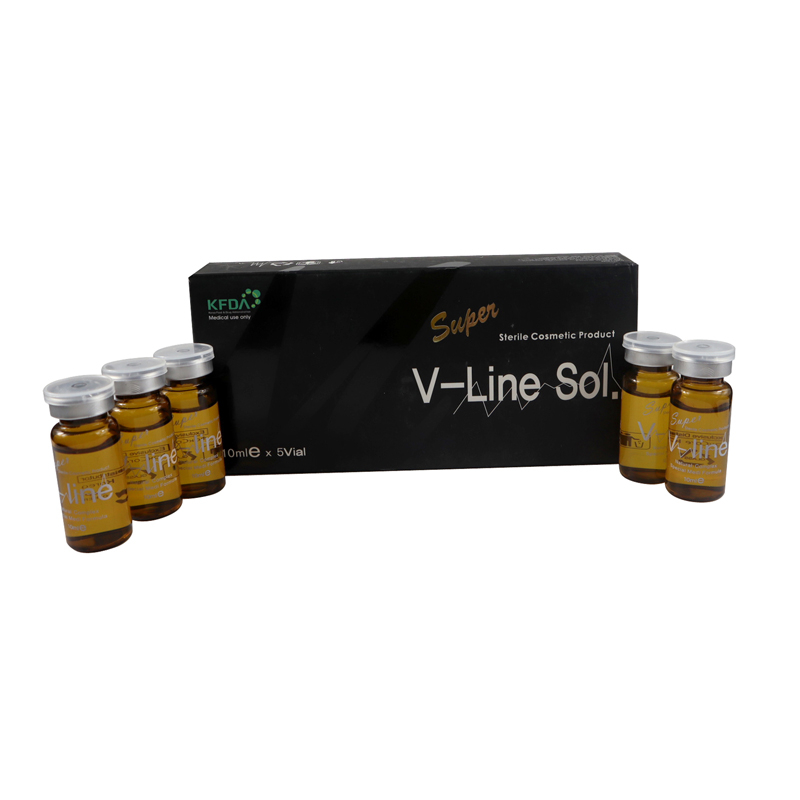 

LIPOLAB Super V LINE Sol 5 vials 10ml for face and body slimming