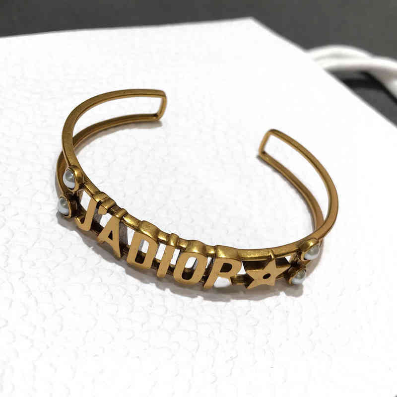 D Famille New Jaoio Lettre d'ouverture Bracelet 2022 Brace de luxe Design de mode polyvalent bijoux pour dames