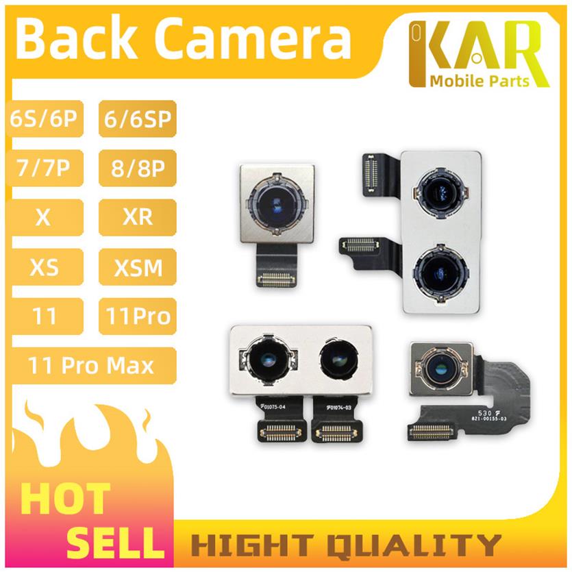 

1pc Original Tested Well Back Rear Camera With Flash Module Sensor Flex Cable For iPhone 11 11 PRO X XR XS 5 5S 5C SE 6 6S 7 8 Plu216n