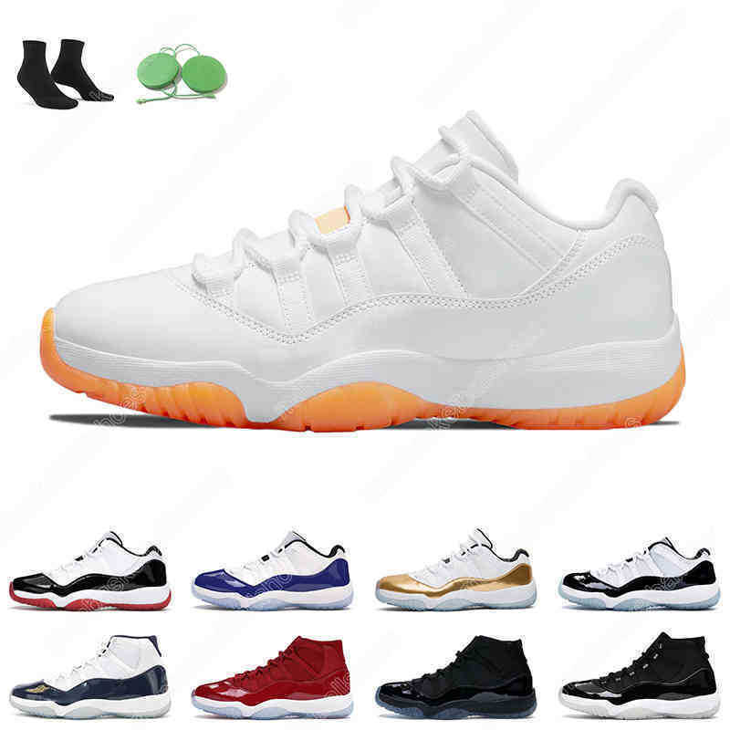 

11 Bright Citrus men women Basketball Shoes Legend Blue 11s outdoor mens trainer, # 17