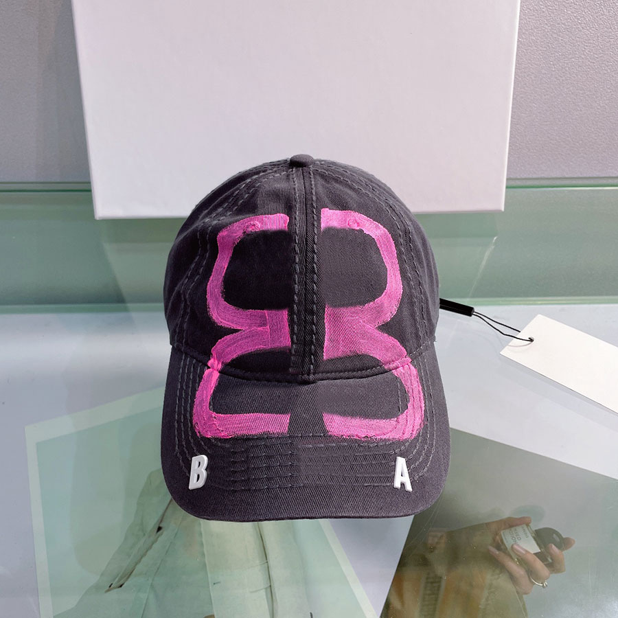 

Graffiti Letter Ball Caps Designer Individual Novelty Hat Adjustable Hats Design Dome for Man Woman 7 Option Top Quality, C4
