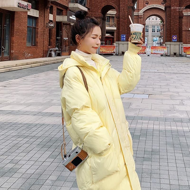 

Women's Down & Parkas Real Shooting Korean Version Loose Little Man Bread Clothes Cotton Padded Warm In Guin22, Black