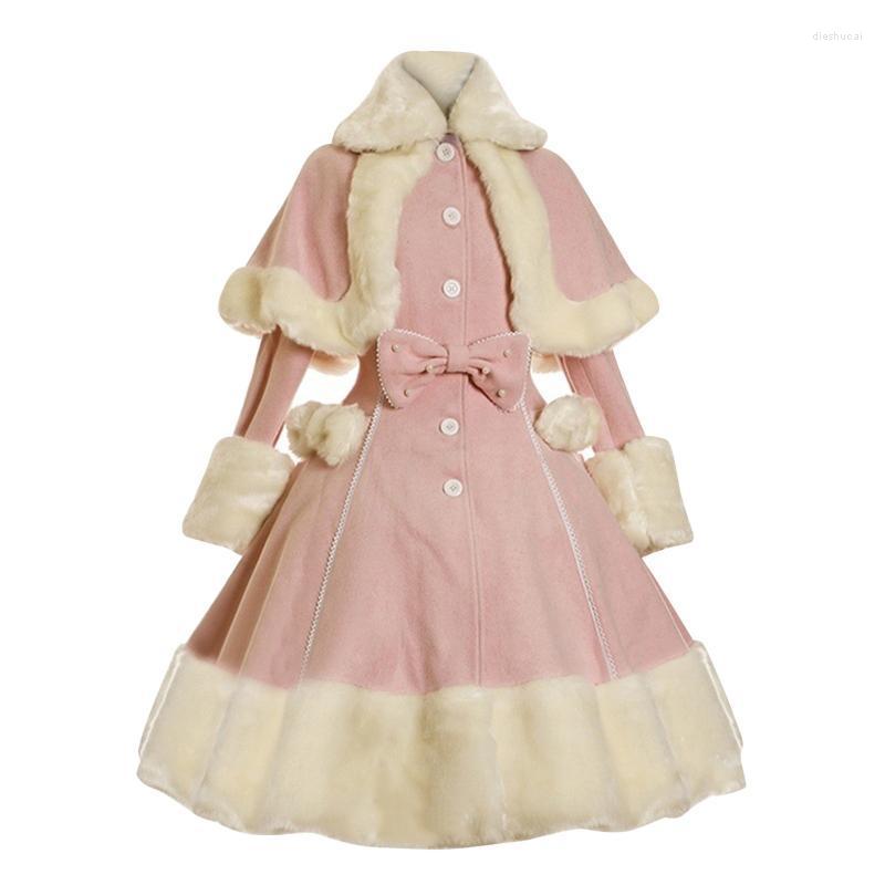 

Casual Dresses Medieval Retro Court Dress Royal Lady Ball High Neck Tight Waist Bowknot Women Elegant Costume Vestido Ropa
