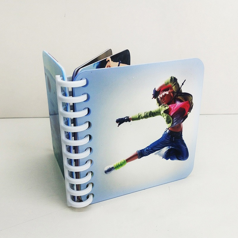 

Sublimation Blanks Book Thermal Transfer Notebooks Blank Arts and Crafts 4 sheets 10*10cm Photo Frame A02
