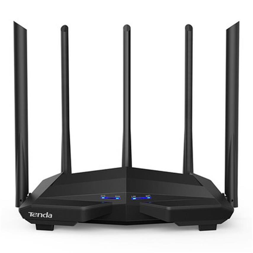 

Epacket Tenda AC11 AC1200 Wifi Router Gigabit 2.4G 5.0GHz Dual-Band 1167Mbps Wireless Router Repeater with 5 High Gain Antennas289V