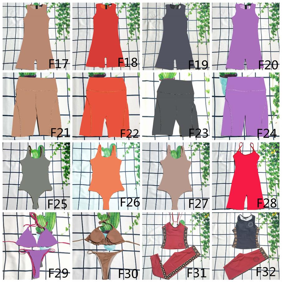 

Womens Bodysuit Swimwear Skims Mesh Breathable Girls Two One Piece Swimsuit Vacation Beach Bikini Set Bathing suit Mix Style302S