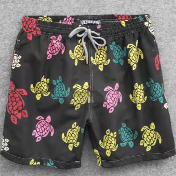 Men's summer shorts Vilebrequin Bermuda Beach wear the latest Turtle casual men's fashion style M-2XL